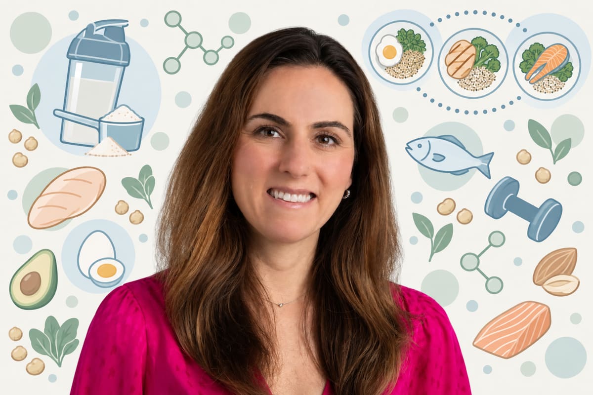 Julia Zumpano advirtió que consumir más proteína de una sola vez no significa construir más músculo