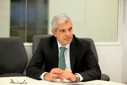 Julián Domíngez, en la redacción de LA NACION