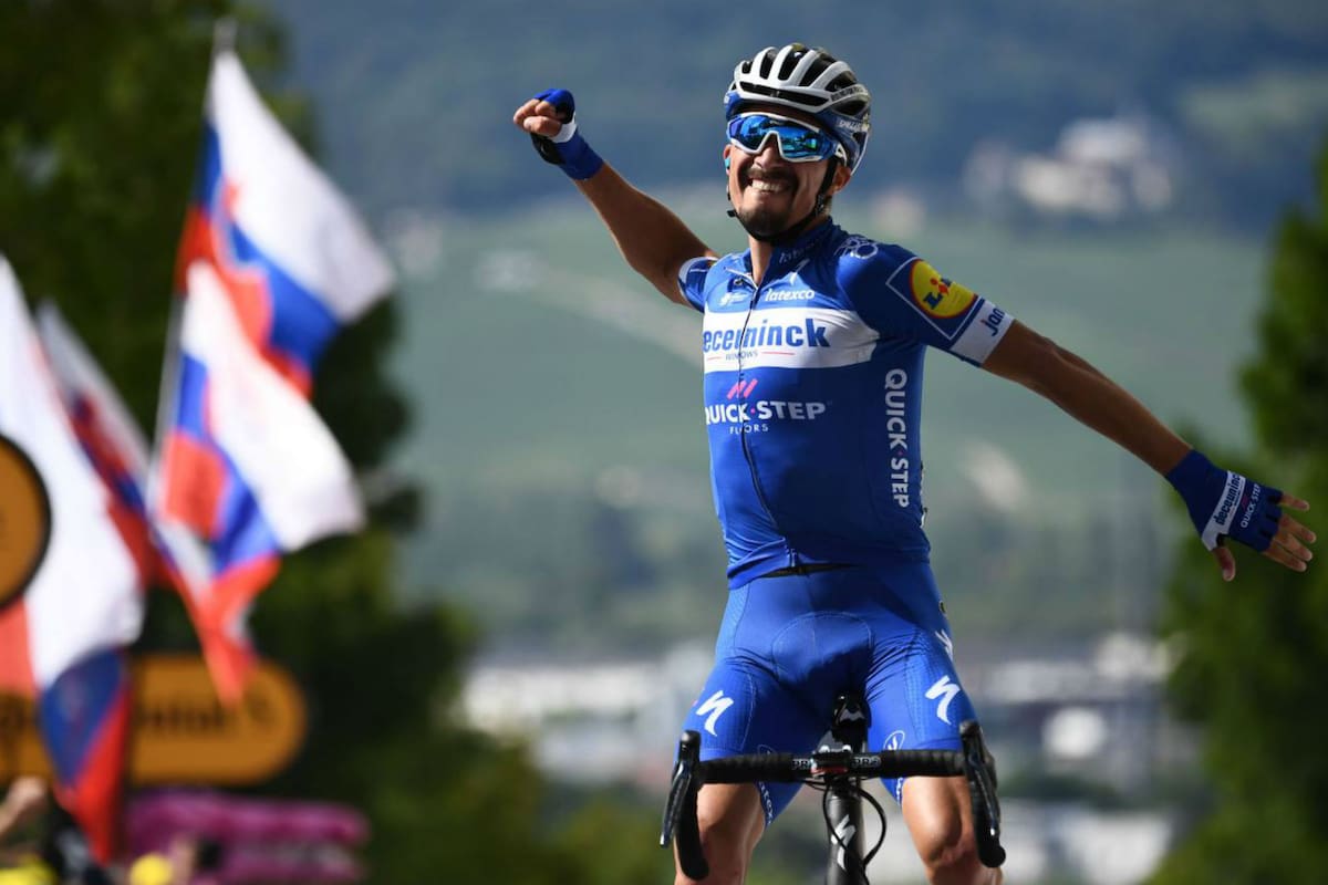 Julian Alaphilippe, el mejor ciclista del mundo, será una de las máximas atracciones de la Vuelta a San Juan 2020.