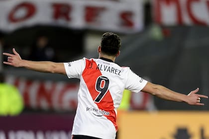 Julián Álvarez anotó seis goles, un hito en la historia de River