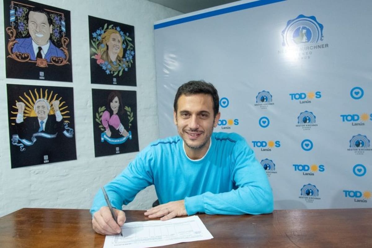 Julián Álvarez, el camporista que es intendente de Lanús