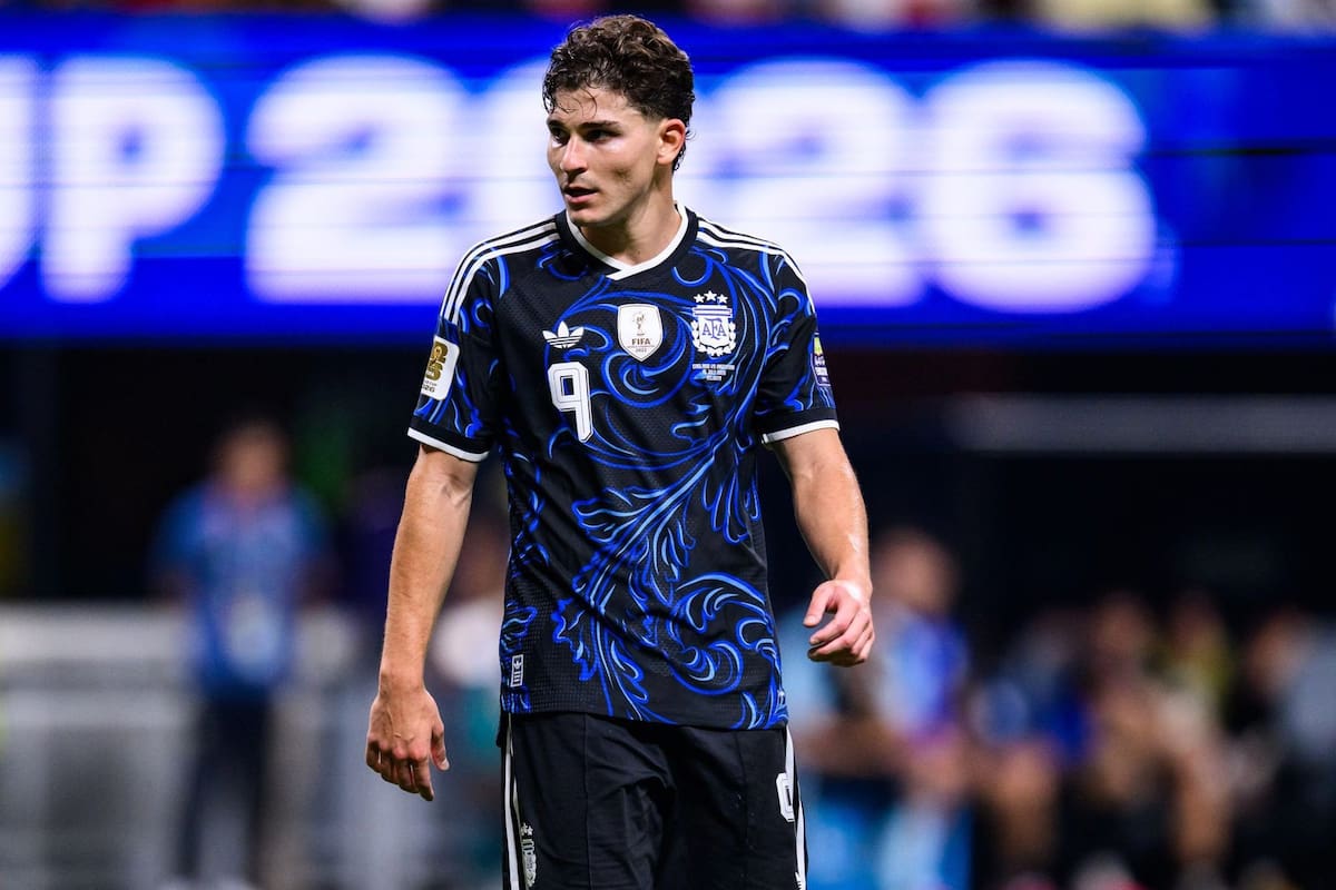 Julián Álvarez es una de las figuras que inicio otro proceso con la selección argentina