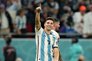 Julián Álvarez fue una de las grandes figuras de la selección argentina en el Mundial de Qatar