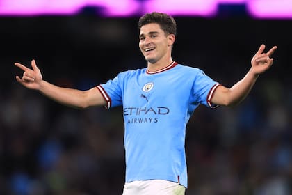 Julián Álvarez habló de sus primeras experiencias en Manchester City