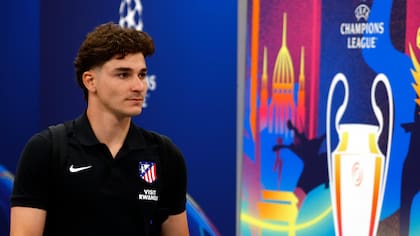 Julián Álvarez, la principal figura de Atlético de Madrid, quiere encaminar la eliminatoria en busca de la final