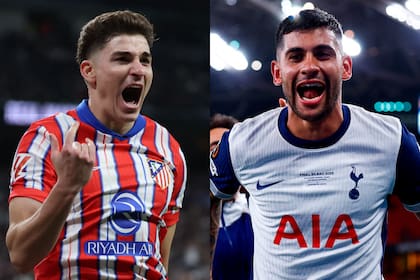 Julián Álvarez y Cristian 'Cuti' Romero, figuras de Atlético de Madrid y Tottenham, serían titulares este martes
