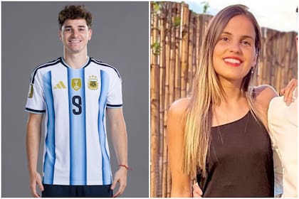Julián Álvarez y Emilia Ferrero