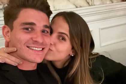 Julián Álvarez y Emilia Ferrero fueron a Venecia y Florencia