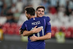 Julián Álvarez y Lionel Messi buscarán complementarse como en el Mundial, en el que se entendieron a la perfección
