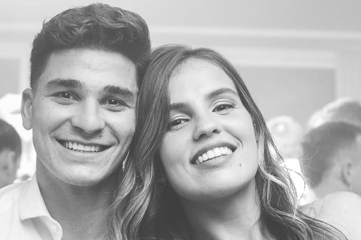 Julián Álvarez y María Emilia Ferrero anunciaron este domingo que están esperando a su primer bebé