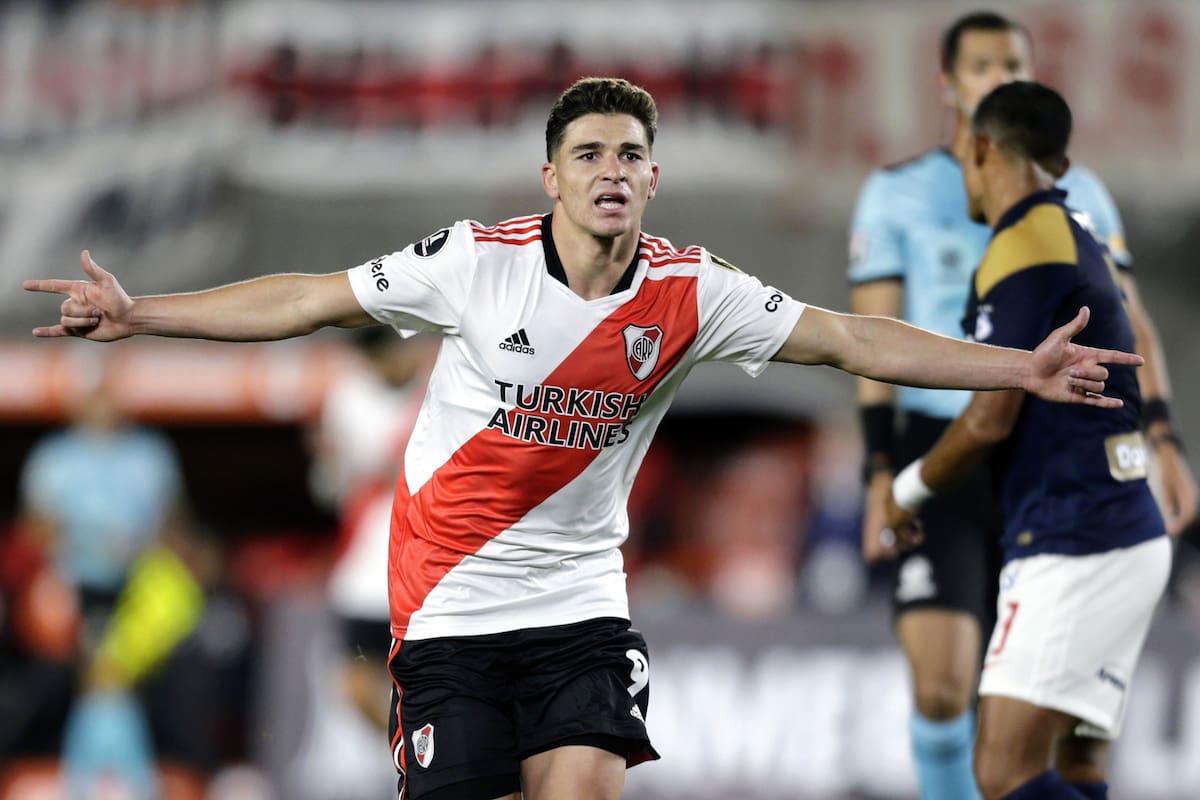 Julián Alvarez y su noche inolvidable