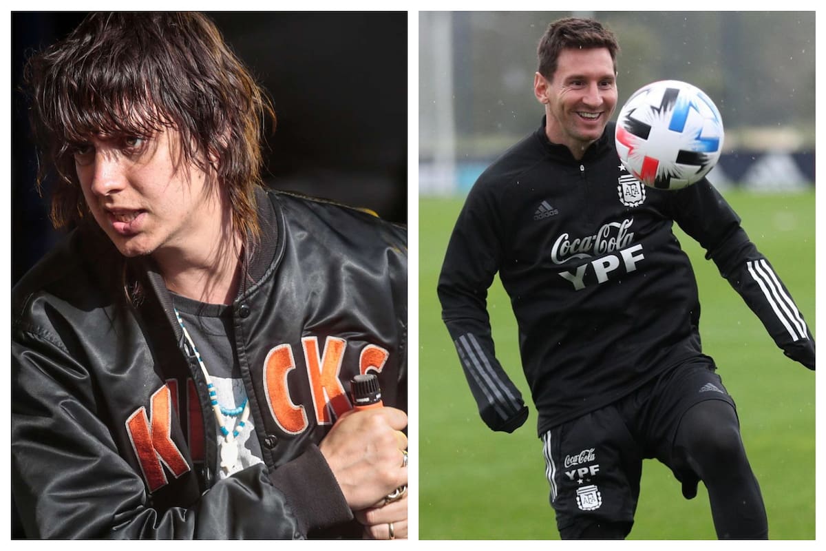Julian Casablancas compartió una foto de Lionel Messi y sorprendió a todos