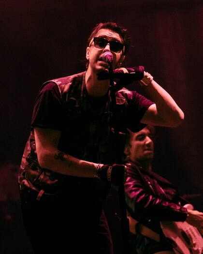 Julian Casablancas en pleno show de The Strokes (Foto: Prensa Primavera Sound)