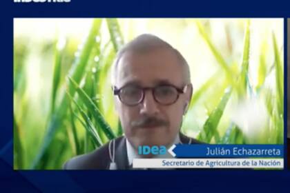 Julián Echazarreta, secretario de agricultura de la Nacion