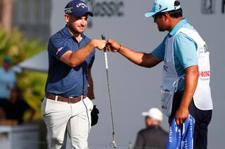 Golf: El acierto desde un bunker de Julián Etulain, que está 6º en Palm Beach