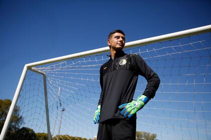 Julián Kadijevic, arquero de Comunicaciones y de la selección argentina Sub 20