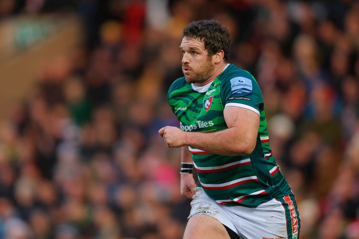 Julian Montoya, figura y capitán de Leicester Tigers