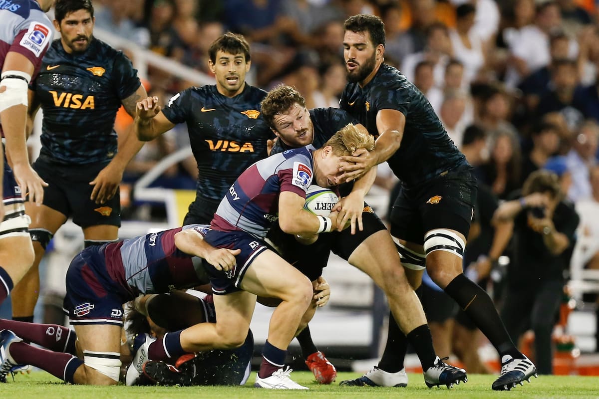 Julián Montoya, hombre clave en el scrum y en los mauls