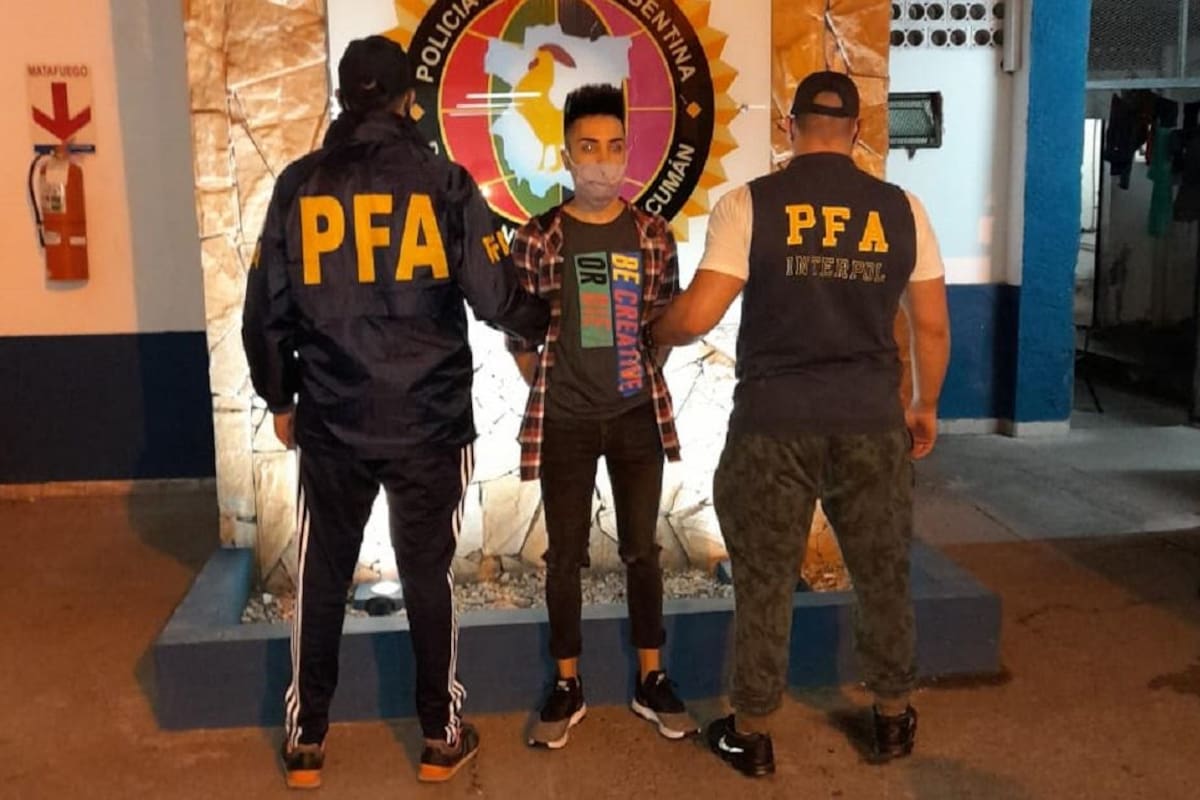 Julián Ovejero, el argentino detenido en Tucumán por el asesinato del puertorriqueño Najuzaith Zahell Díaz, acuchillado en su departamento del barrio de Carabanchel, Madrid, el 24 de febrero de 2018