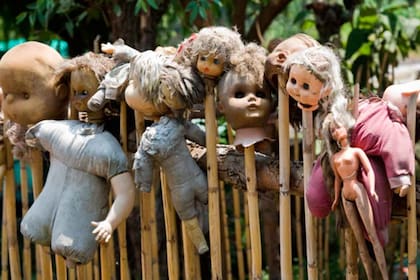 Julián Santana fue el propietario de la llamada "Isla de las muñecas" y responsable de la decoración de este terrorífico sitio