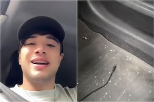 Julián Serrano fue víctima de un violento robo en su auto: “Dame el celular o te mato”