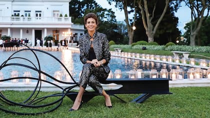 Juliana Awada recibió en la Quinta de Olivos a la delegación internacional del Art Basel