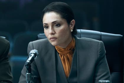 Juliana Aidén Martínez interpreta a June Hawkins en Griselda (Foto: Netflix)