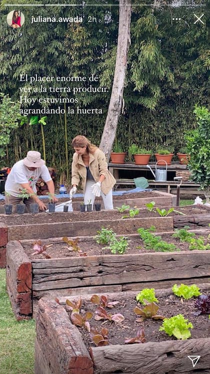"El placer enorme de ver la tierra producir", escribió