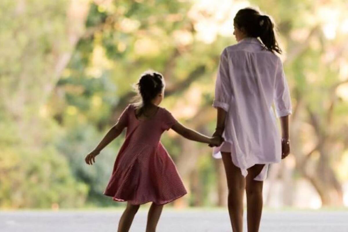 Juliana Awada compartió un tierno álbum de fotos de Antonia Macri en la Quinta de Olivos