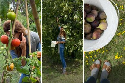 Juliana Awada en sus días de relax en Tandil