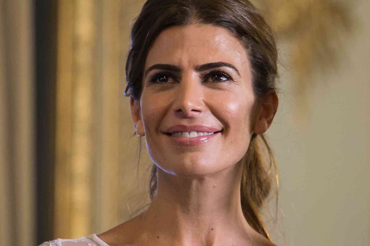 Juliana Awada, en uno de los tantos eventos del día de la asunción