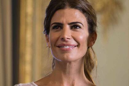 Juliana Awada, en uno de los tantos eventos del día de la asunción