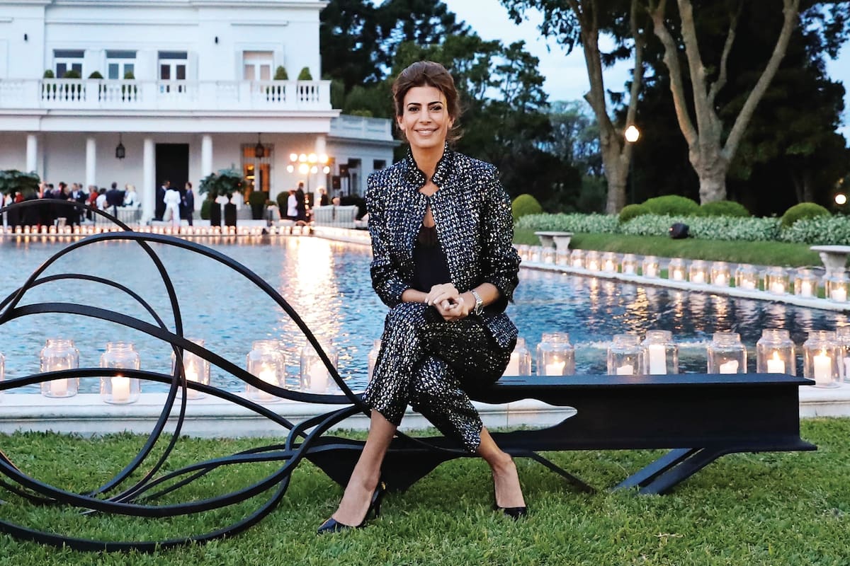 Juliana Awada recibió en la Quinta de Olivos a la delegación internacional del Art Basel