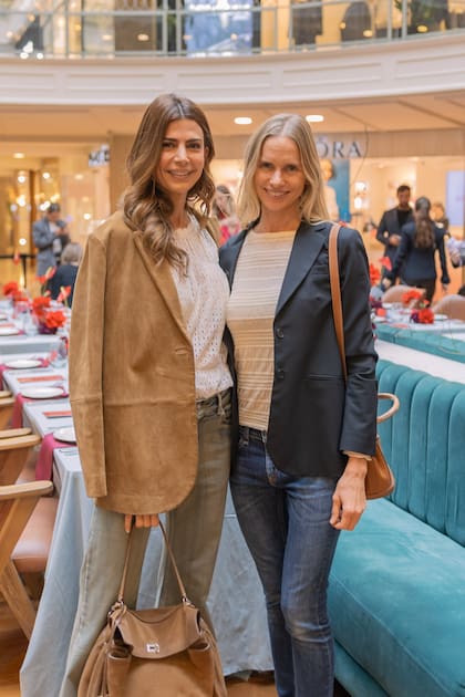 Juliana Awada y Carola del Bianco: amigas y vecinas en Villa La Angostura