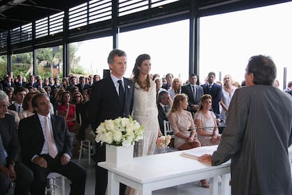 Juliana Awada y Mauricio Macri se casaron el 16 de noviembre de 2010