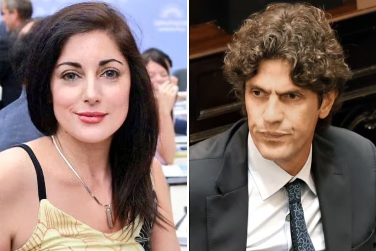 Juliana Santillán y Martín Lousteau.