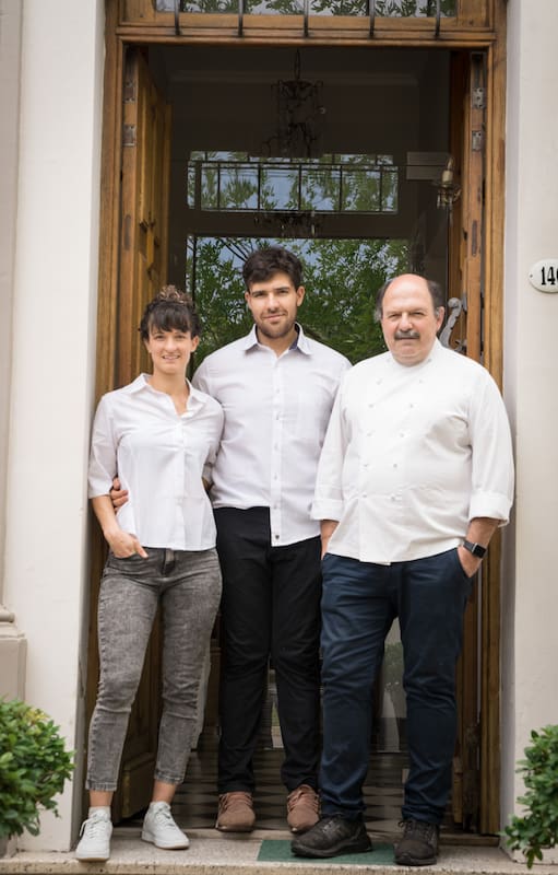 Juliana Thorpe, Ignacio Zuzulich y Roal Zuzulich: todo queda en familia.