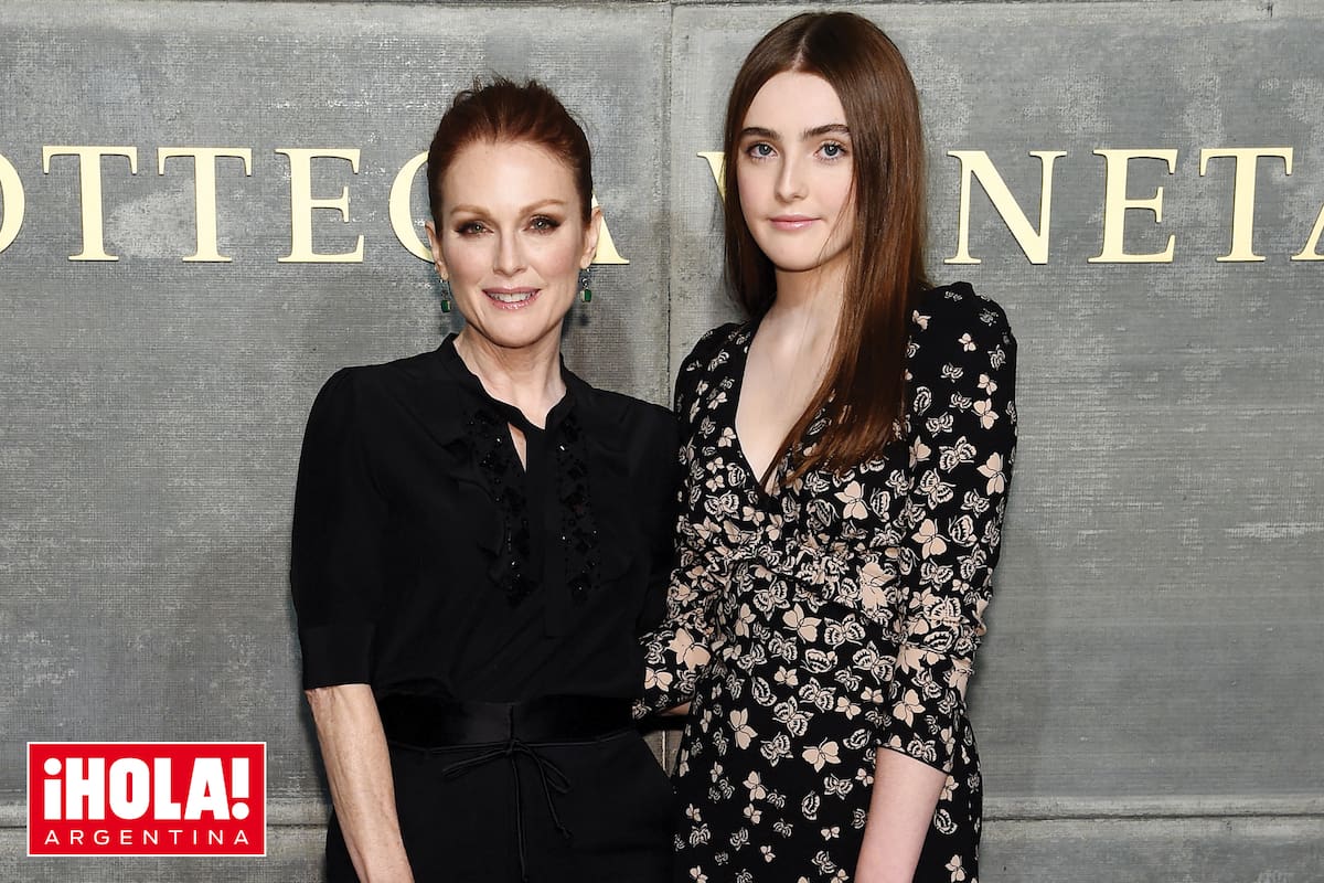 Julianne Moore y su hija, Liv Freundlich, fruto de su matrimonio con el director Bart Freundlich.