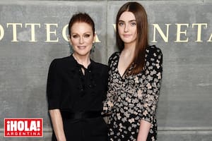 Julianne Moore y su hija, Liv Freundlich, fruto de su matrimonio con el director Bart Freundlich.