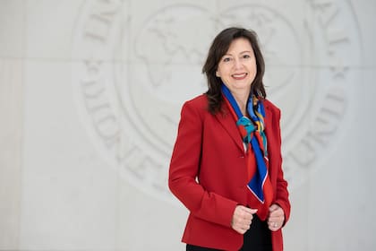 Julie Kozack, vocera del Fondo Monetario Internacional