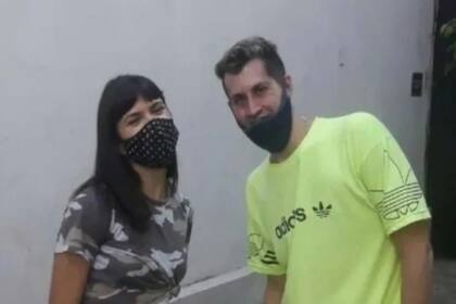 Julieta Antón, una de las víctimas y el agresor, Sebastián Villarreal