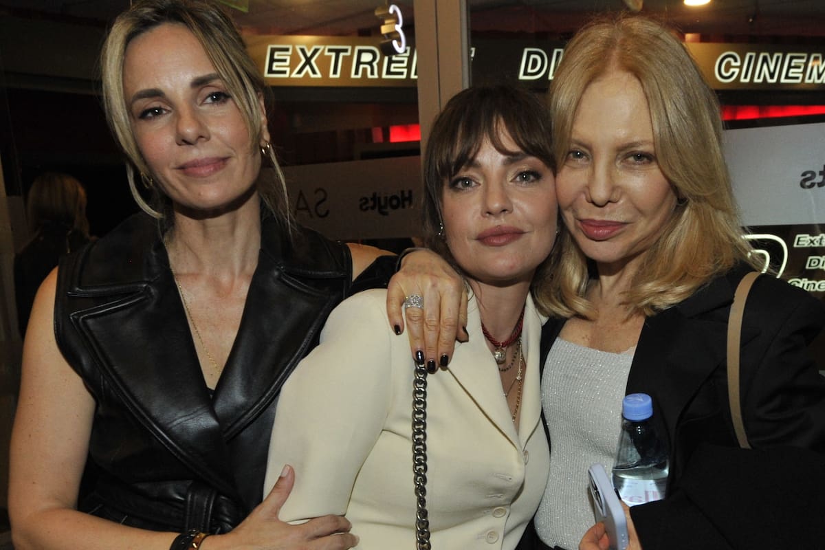 Julieta Cardinali y Cecilia Roth, orgullosas del trabajo de su amiga y colega Dolores Fonzi delante y detrás de cámara