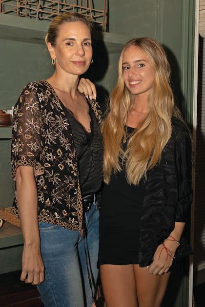 Julieta Cardinali y su hija Charo, en una foto reciente