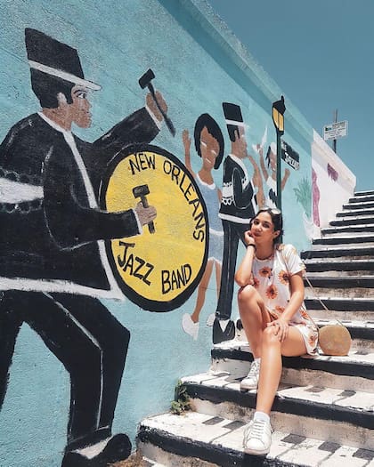 Julieta Delgado en Nueva Orleans