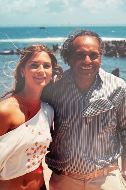 Julieta dio sus primeros pasos como modelo de la mano de Roberto Giordano.