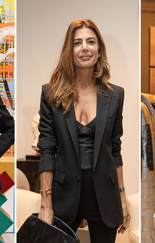 Julieta Kemble, Juliana Awada y Danu Galito