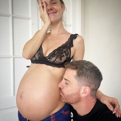 Julieta Nair Calvo y Andrés Rolando recibieron a su primer hijo juntos