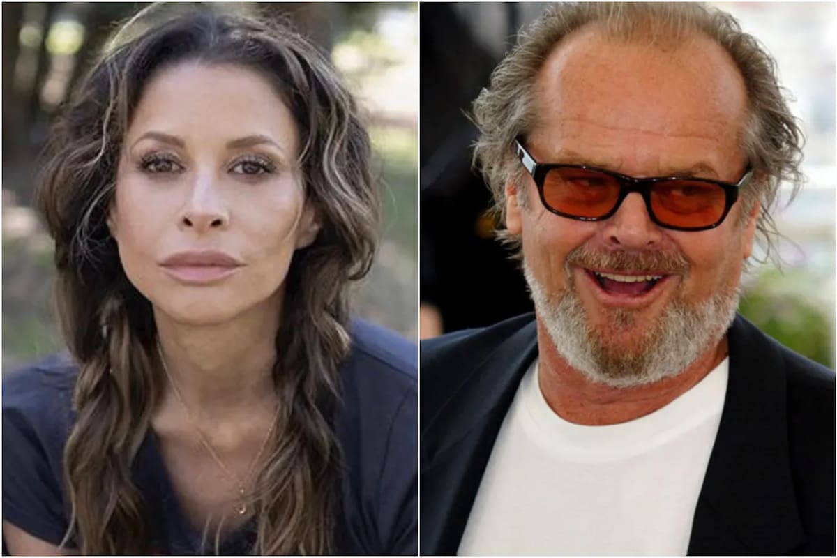 Julieta Ortega Jack Nicholson (Foto: Archivo)