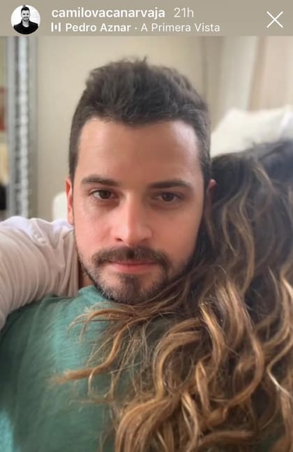 Julieta Ortega y el ex de Florencia Kirchner, en un posteo realizado por el dirigente camporista