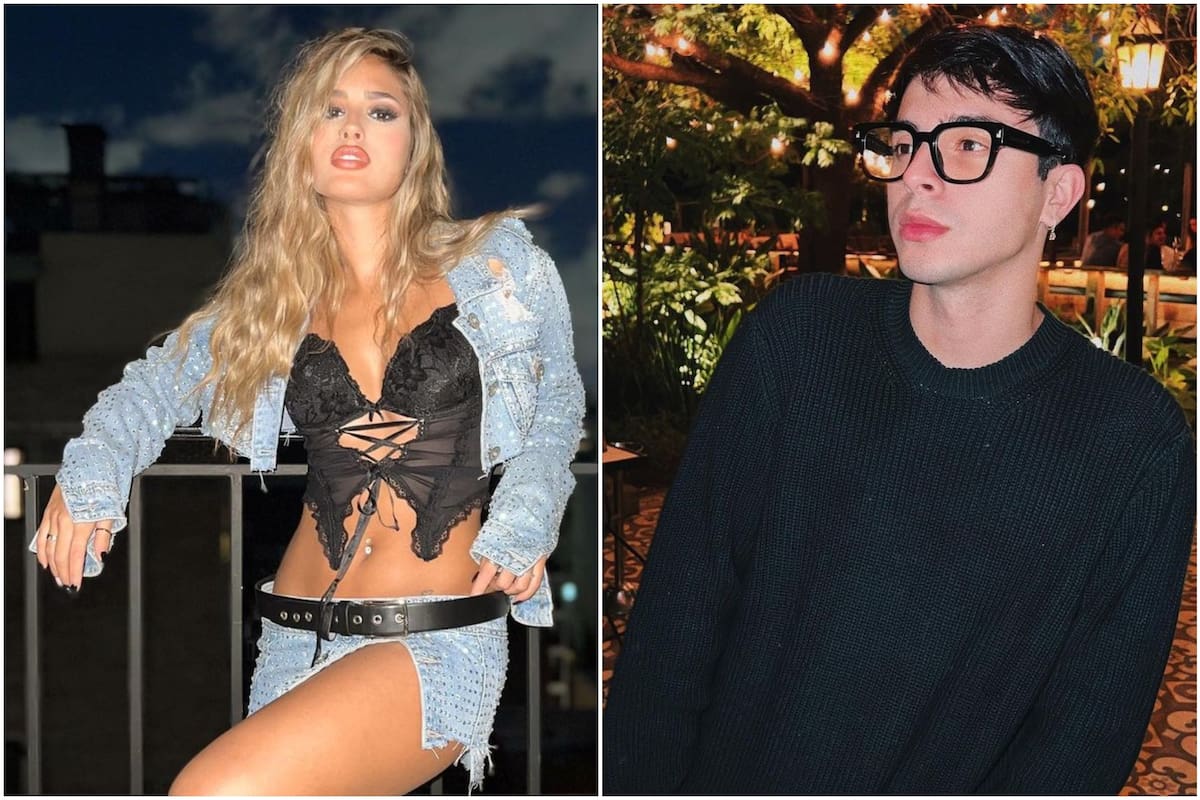 Julieta Poggio aseguró que Rusherking la empezó a seguir tras la separación de Eugenia Suárez